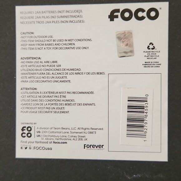 Light up "Vegas Fans this way sign" by FOCO. - Picture 4 of 7